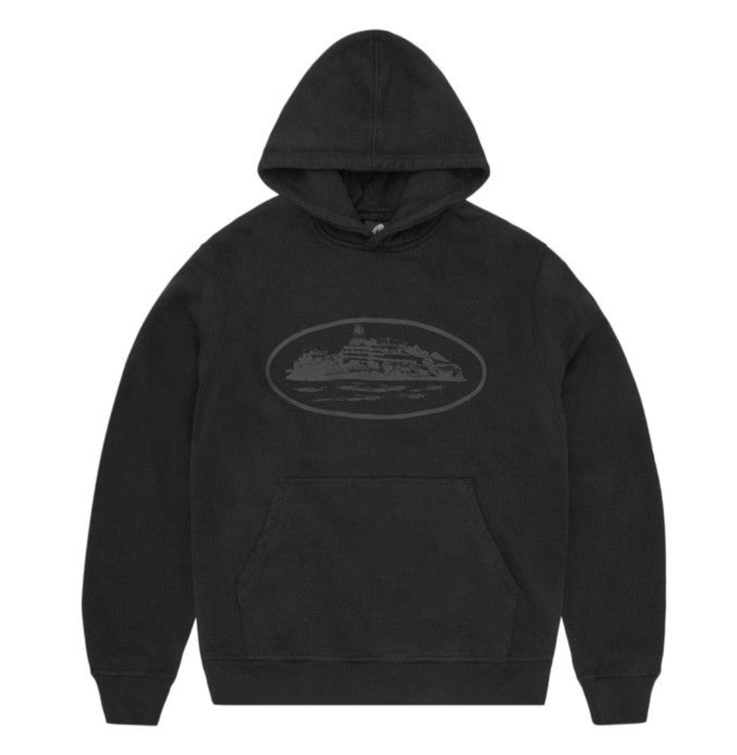 Alcatraz Hoodie Black