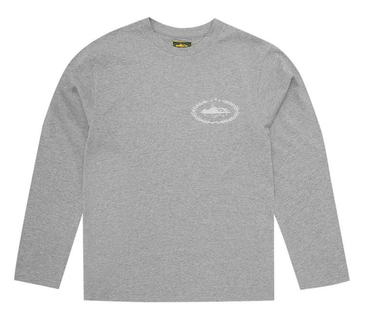 ROYALE HEAVYWEIGHT TEE LS [HEATHER GREY]