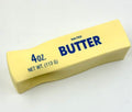 Set of Two Slow Rebound Simulated Butter Stick Squeeze Toys, Made of Soft Plush And Non-Toxic Materials, Ideal for Desk Decoration
